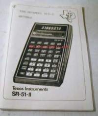 Texas Instruments SR-5I-II KÄYTTÖOHJE
