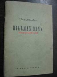 Hillman Minx  - instruktionsbok 1957