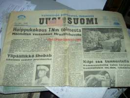Uusi Suomi elokuu 1. 1958
