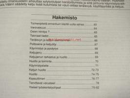 Husqvarna 35/41 moottorisaha -käyttöohjekirja
