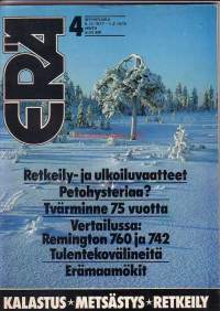 Erä no 4 1977 - Kalastus + Metsästys + Retkeily