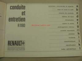 Renault 6 -ohjekirja ranskaksi