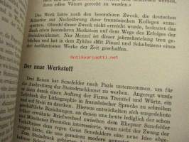 In Deutschlands Namen! Heft 4, Erich Metzger; Weltruhm aus bayerischen Steinplatten -saksalaista paatosta HUOM; kirja painettu Suomessa!