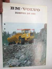 BM-Volvo Dumper DR 860 -myyntiesite