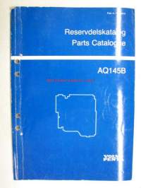 Volvo Penta AQ 145B Reservdelskatalog, Parts Catalogue -varaosaluettelo