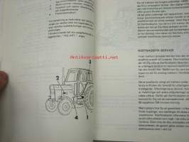 Volvo BM T 2250, 2254 traktor instruktionsbok -käyttöohjekirja ruotsiksi