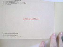 postikortti   alariesto lapinkuvat  taittokortti