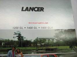 Mitsubishi Lancer 1200 GL, 1400 GL, 1400 GLX 1981 -myyntiesite