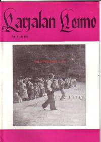 Karjalan heimo no 9-10 1971