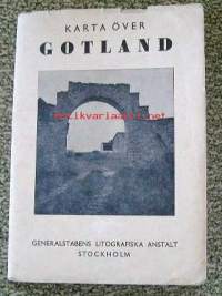 Karta  Över  Gotland