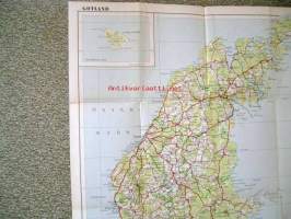 Karta  Över  Gotland