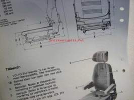 Volvo BM - förarstol / kuljettajantuoli -esite