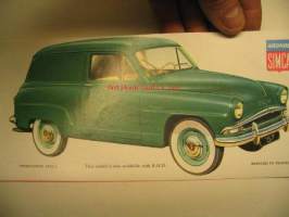 Simca Aronde Messagere vm 1957 myyntiesite