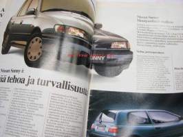 Auto uutiset 1992 nr 4 -Nissan asiakaslehti