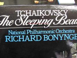 Tschaikovski - The sleeping Beauty - National Philharmonic Orchestra / Richard Bonynge -LP-levyboxi 3 levyä