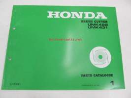 Honda Brush cutter UMK422, UMK431 Parts catalogue 1 -varaosaluettelo