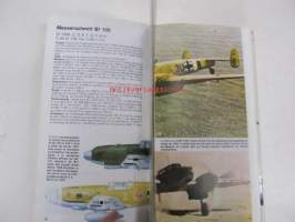Le multiguide en couleurs des avions de chasse 1939/1945 (-lentokoneita toisen maailmansodan ajalta)