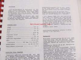 Juko Instruktionsbok och reservdelsförtekning för 1-radig betupptagare från tillverkningsnummer S 1-2500