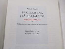 Pakolaisena Itä-Karjalassa: Neljätoista vuotta sosialismia rakentamassa (Muistelmat II 1927-1929)
