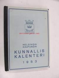 Helsingin kaupungin kunnalliskalenteri 25. 1953