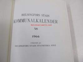 Helsingfors stads kommunalkalender 38. 1966