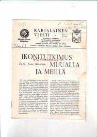 Karjalainen viesti n:o 3 1965