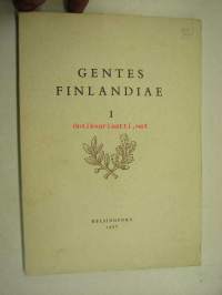 Gentes Finlandiae I Skrifter utgivna av Finlands Riddarhus II i samarbete med Finlands Adelsförbund