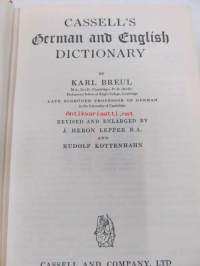 Cassel&#039;s German and English Dictionary