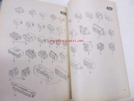 Volkswagen Caddy Genuine Parts Illustrated Catalogue 1988 -varaosaluettelo