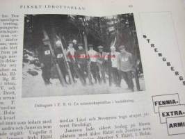 Finskt Idrottsblad 1913 nr 11 (Kansikuvitus Alexander Federley)
