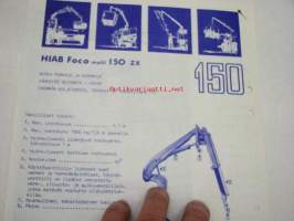 Hiab Foco 150 autonosturi -myyntiesite