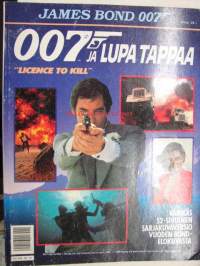 James Bond 007 ja lupa tappaa &quot;Licence to kill&quot;