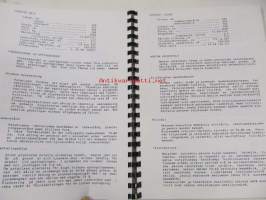 Juko Teho-Juko perunankorjuukoneen käyttöohje ja varaosakirja N5-32381 Instructions- och reservdelsbok för Juko Maxi