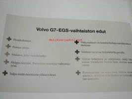 Volvo linja-autotekniikka / vaihteisto G7-EGS -myyntiesite