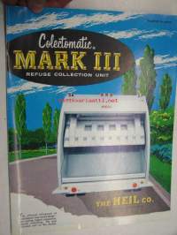 Colectomatic Mark III refuse collection unit / The Heil Co. jätteenkeräysauto -myyntiesite
