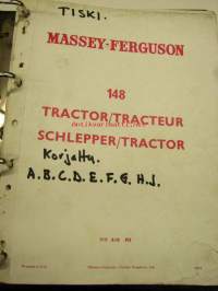 Massey-Ferguson 148 traktori -varaosaluettelo
