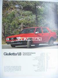 Alfa Romeo Giulietta 1.8 -myyntiesite
