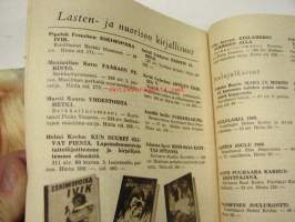 Kirjakerho 1949 nr 9 / Kirjallinen aikauslehti / Otava - artikkeleita kirjoista ja kirjailijoista, kirjaesittelyjä, mainoksia