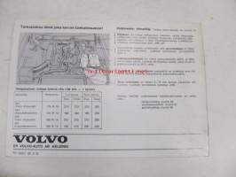 Volvo Diesel vuosimalli 1979 -lisäys käyttöohjekirjaan 242, 244, 245
