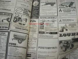 Koneviesti 1976 nr 15 -mm. Artikkelit, mainokset, kuvat; Ford kuussataset, David Brown, Neuvostoliiton maatalouskoneiden suuresittely, Junkkari pienoisrehutehdas,
