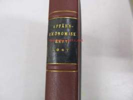 Affärsekonomisk Revy -sidottu vuosikerta 1947