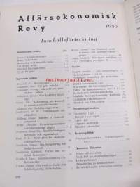 Affärsekonomisk Revy -sidottu vuosikerta 1950