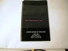 asiapaperi kotelo  yhdyspankki  union bank of finland