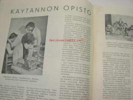 Oppilasviesti 1956 nr 1 - Kotien Kirjekouu Oy:n oppilaslehti, kansikuvassa mallioppilas Olavi Suominen