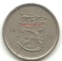 50  penniä  1939