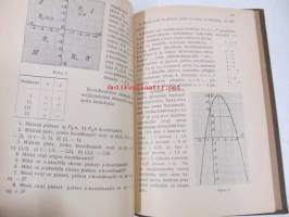 Algebran oppikirja ammattioppilaitoksia, etupäässä teknillisiä kouluja varten