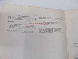 Puhelinohjesääntö Suomen sisäistä liikennettä varten (Antanut posti- ja lennätinhallitus 1939)