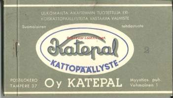 Katepal Oy - mainos / näyte -   kattopäällyste 2