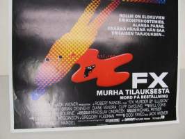 FX - murha tilauksesta - FX - mord på beställning -elokuvajuliste, Bryan Brown, Brian Dennehy, Robert Mandel