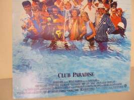 Paratiisiklubi -elokuvajuliste, Robin Williams, Peter O&#039;Toole, Twiggy, Harold Ramis